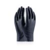 Grippaz 246A Protišmykové nitrilové rukavice čierne veľkosť XL/10 - 50ks - Image 2