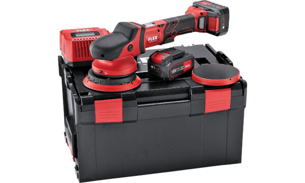 Flex XFE 15 150 18.0-EC/5.0 Set - Aku excentrická leštička