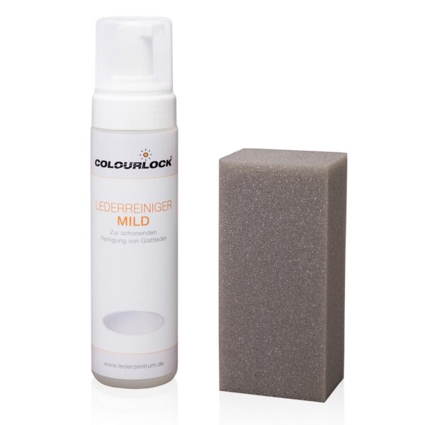 Colourlock Mild Leather Cleaner with Sponge - Jemný čistič kože 200ml