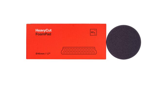 Koch Chemie Heavy Cut Foam Pad 45 x 25mm - Leštiaci kotúč červený