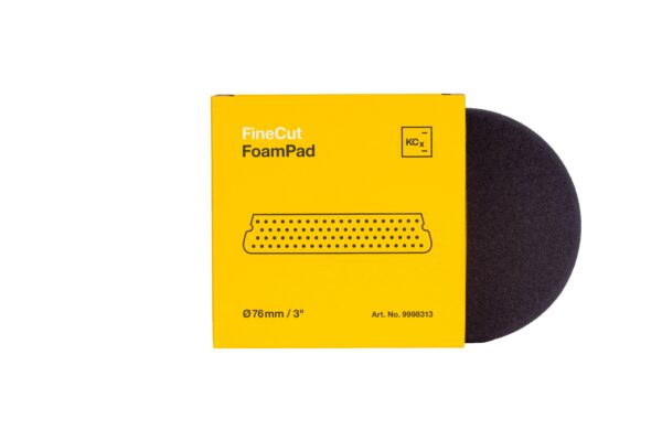 Koch Chemie Fine Cut Foam Pad 76 x 25 mm - Leštiaci kotúč žltý