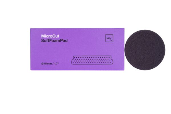 Koch Chemie Micro Cut Soft Foam Pad 45 x 25mm - Leštiaci kotúč fialový mäkký