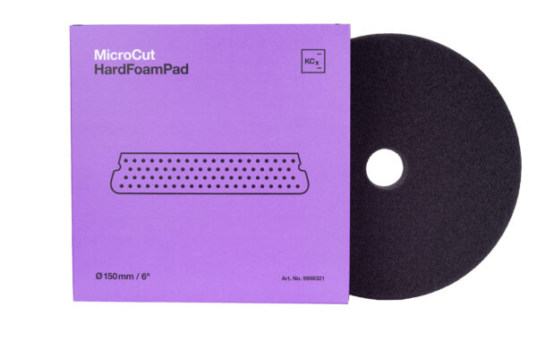 Koch Chemie Micro Cut Hard Foam Pad 150 x 25mm - Leštiaci kotúč fialový tvrdý