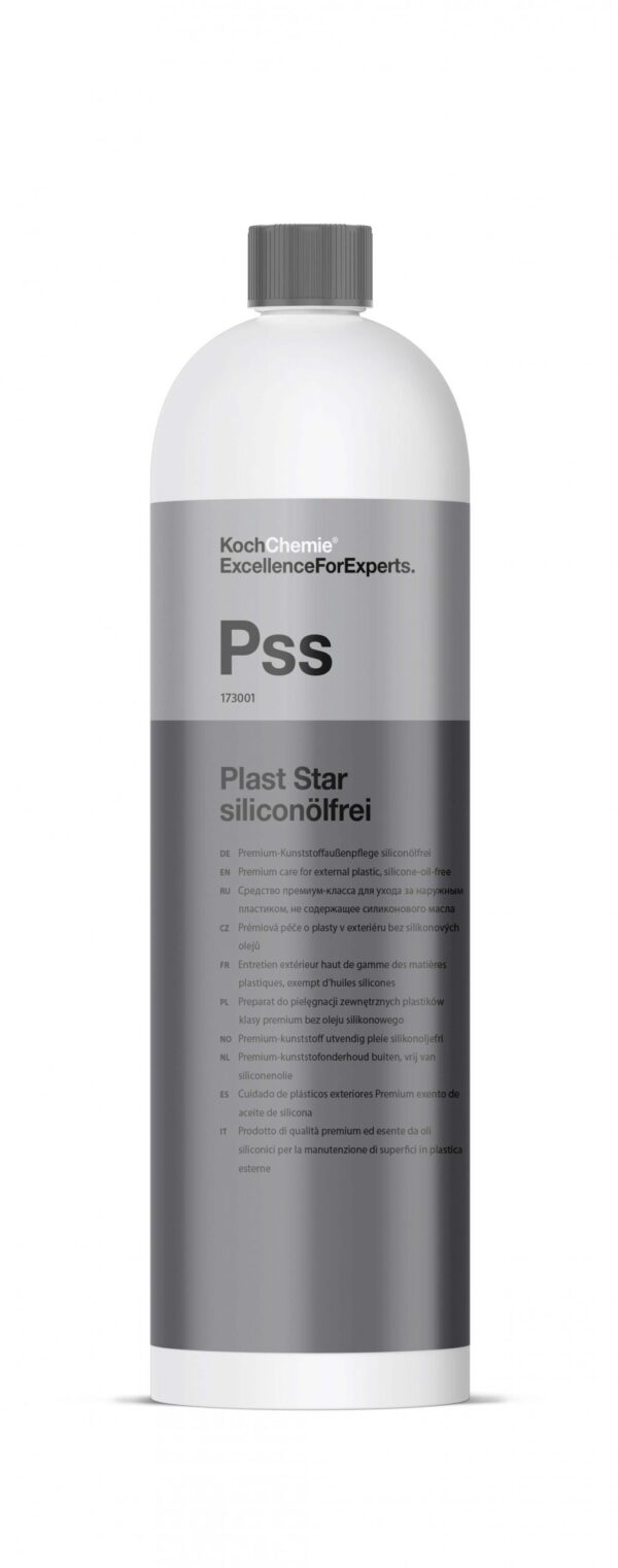 Koch Chemie Plast Star siliconölfrei (Pss) - Ošetrenie vonkajších plastov bez silikónu 1L