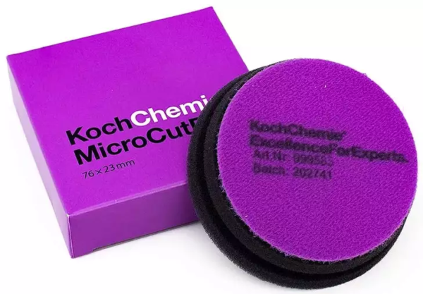 Koch Chemie Micro Cut Pad Ø 76 x 23 mm - Leštiaci kotúč fialový - Image 2