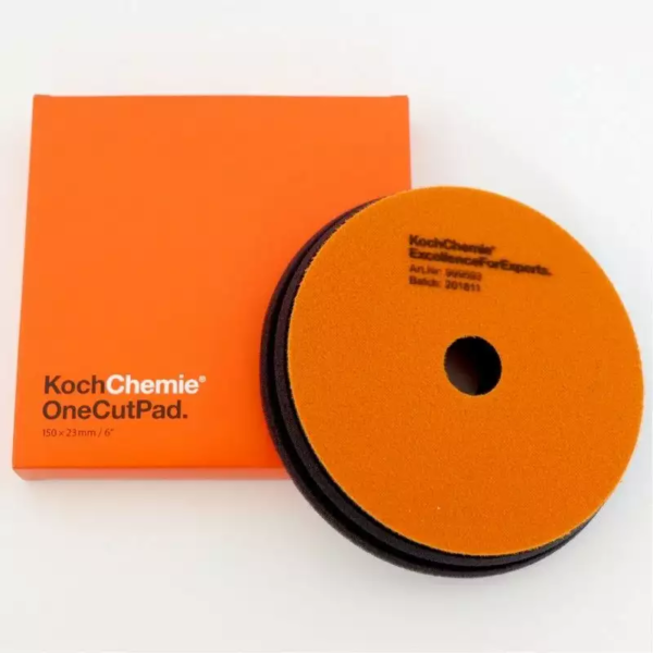 Koch Chemie One Cut Pad Ø 150 x 23 mm - Leštiaci kotúč oranžový - Image 2