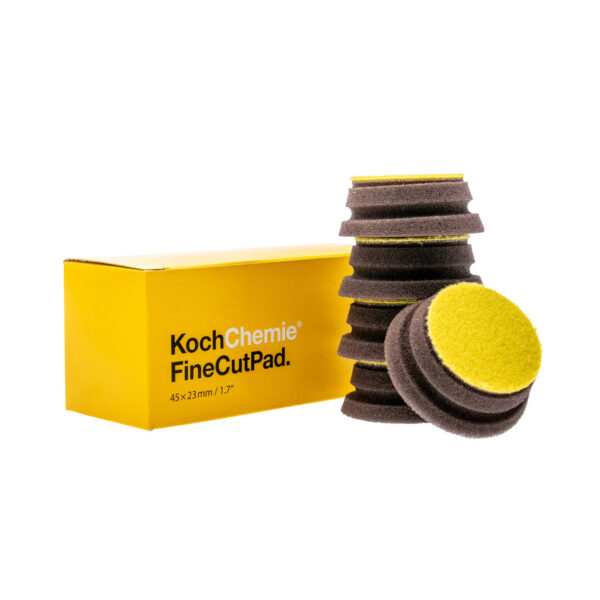 Koch Chemie Fine Cut Pad Ø 45 x 23 mm - Leštiaci kotúč žltý - Image 2