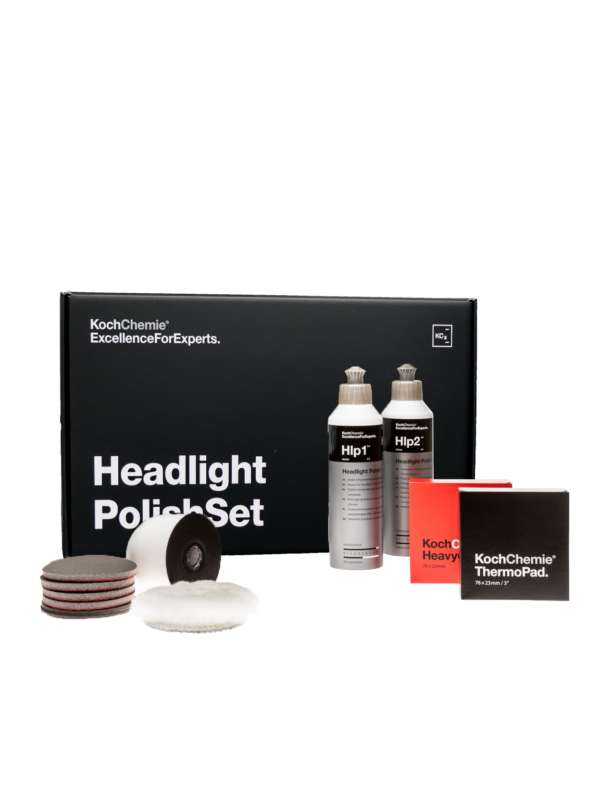 Koch Chemie Headlight Polish Set - Sada na renováciu svetlometov