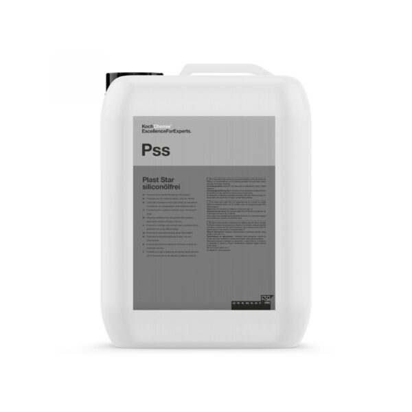 Koch Chemie Plast Star siliconölfrei (Pss) - Ošetrenie vonkajších plastov bez silikónu 10L